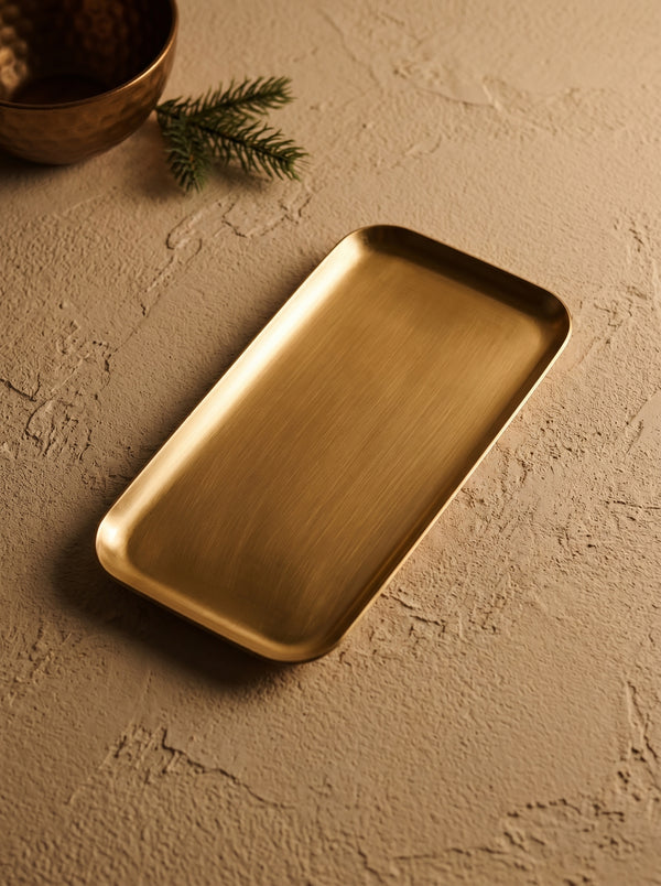 GOLD DISPLAY TRAY